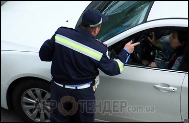 Украинским водителям запретят спорить с ГАИ