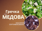 Гречка насіння самозапильна